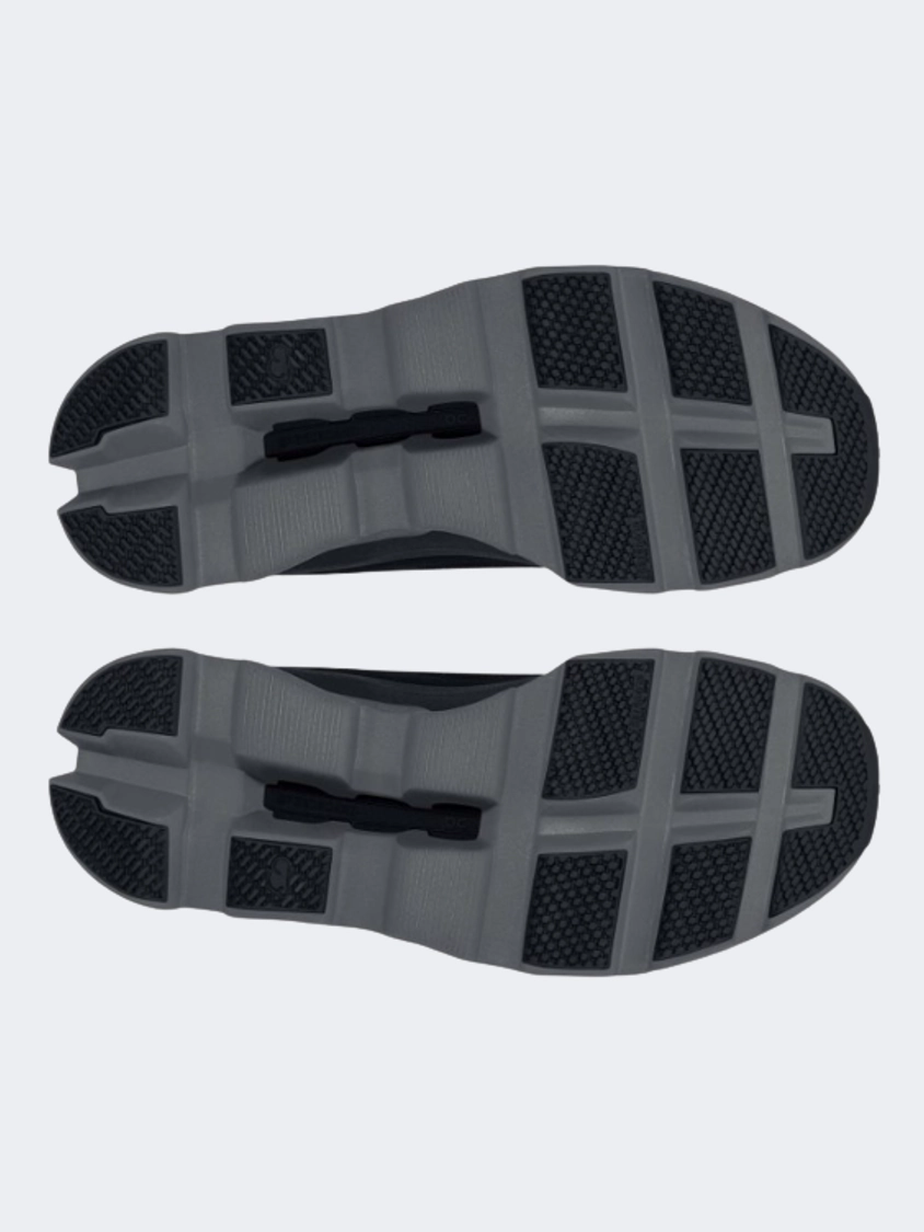 On Cloudmonster 1 Women Running Shoes Black / Magnet Trail Running Shoes Uk Sale