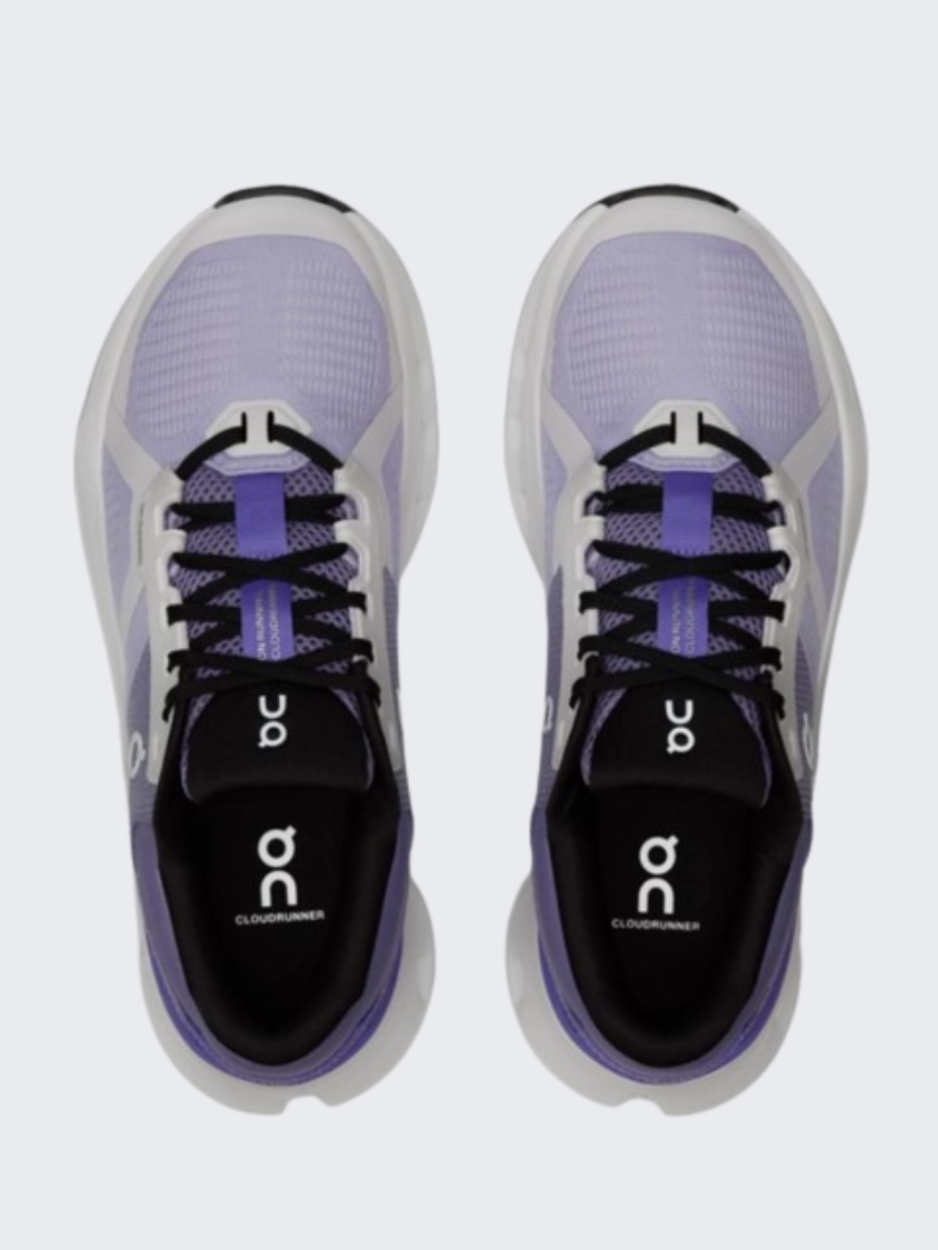 Running Shoes Lightweight On Cloudrunner 2 Women Running Shoes Nimbus/Blueberry