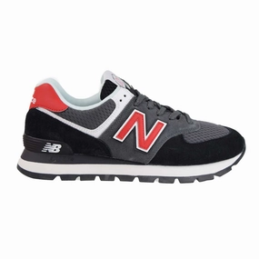 New Balance 327 Olympic Usa New Balance Classic 574 Rugged Men's Shoes Black-Grey-Red
