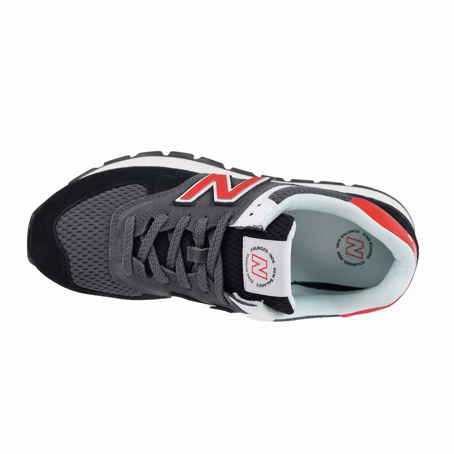 New Balance 530 Sea Salt White Cream New Balance Classic 574 Rugged Men's Shoes Black-Grey-Red