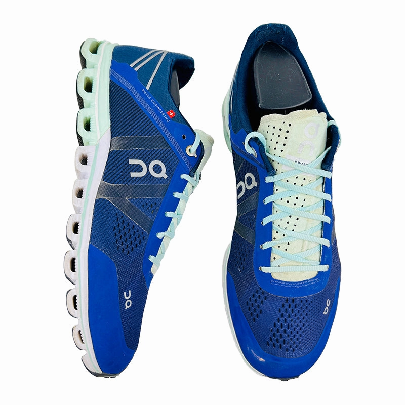 Adidas Tensaur Sport Training Lace Shoes On Women's Cloudflow Blue Running Shoes (Size 41)