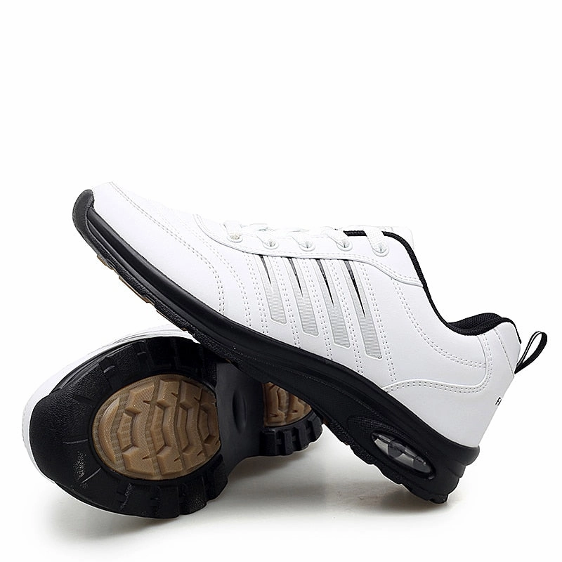 Men's Gel-kayano Ace 2 Golf Shoes Waterproof Golf Shoes / Black & White Sport Trainers for Golf