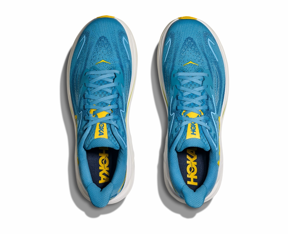 'HOKA' Men's Clifton 10 - Alpine Blue / Foggy Night Like Shoes