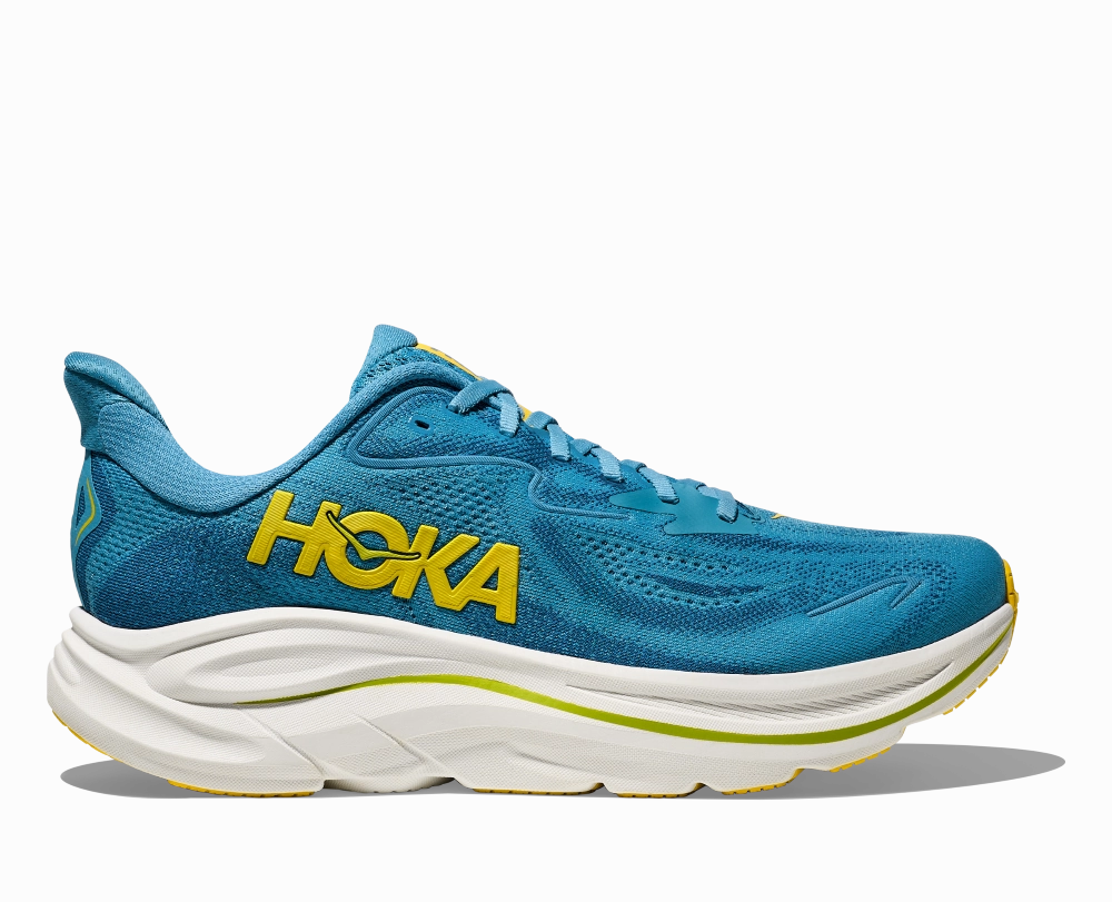 'HOKA' Men's Clifton 10 - Alpine Blue / Foggy Night Italy