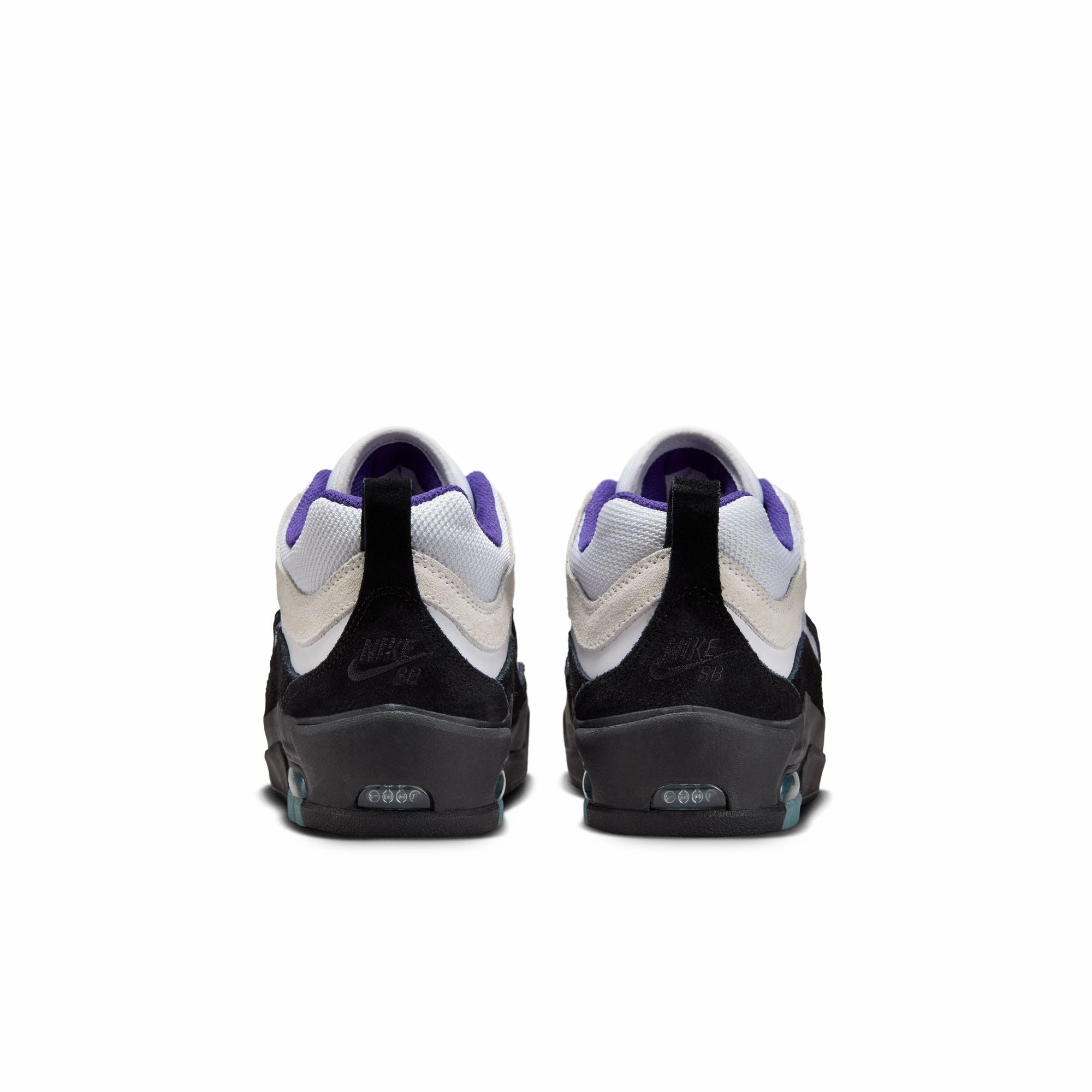 NIKE SB ISHOD 2 AIR MAX WHITE/BLACK-COURT PURPLE-BLACK Asics Gel Kayano 14 Casual Shoes