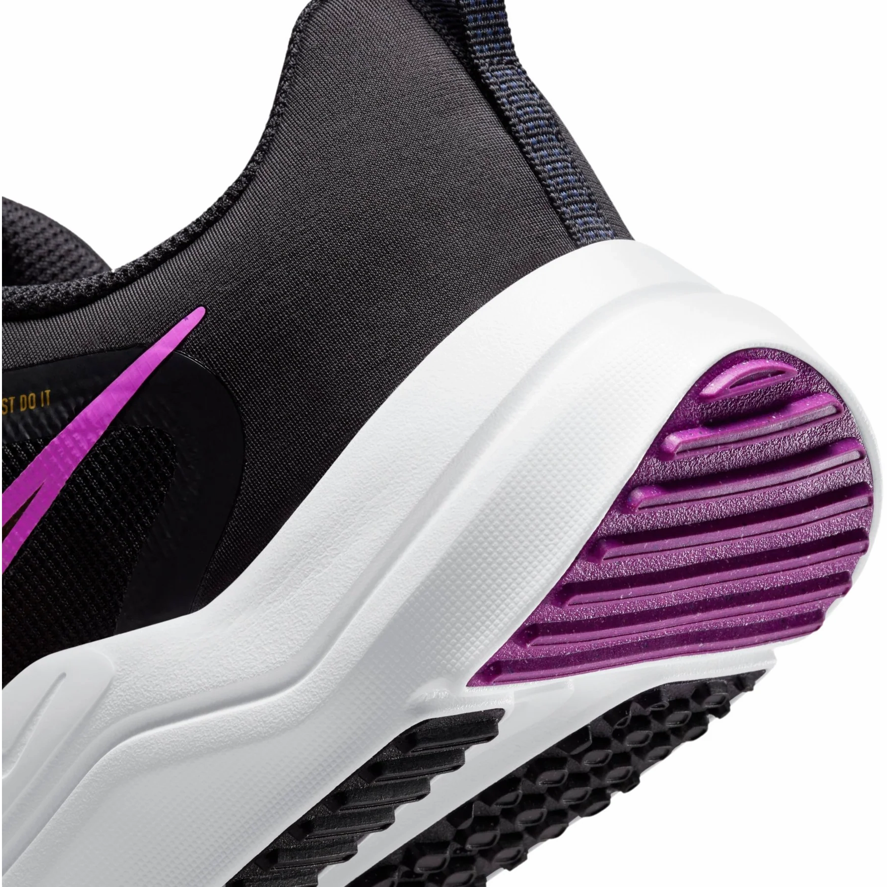 Discounted Asics Shoes Nike Men's Downshifter 12 Shoes - Black / Violet