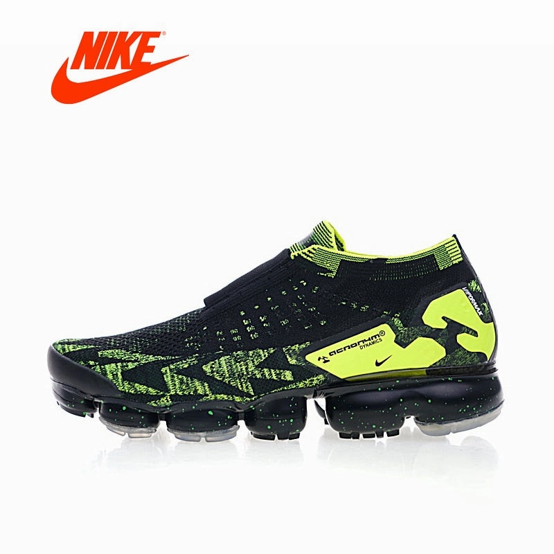 Original New Arrival Authentic Nike Vapormax FK Moc 2 "Acronym" Mens Running Shoes Sports Outdoor Sneakers Gym Shoes AQ0996-007 Asics Gel Rocket 9 Volleyball Shoes