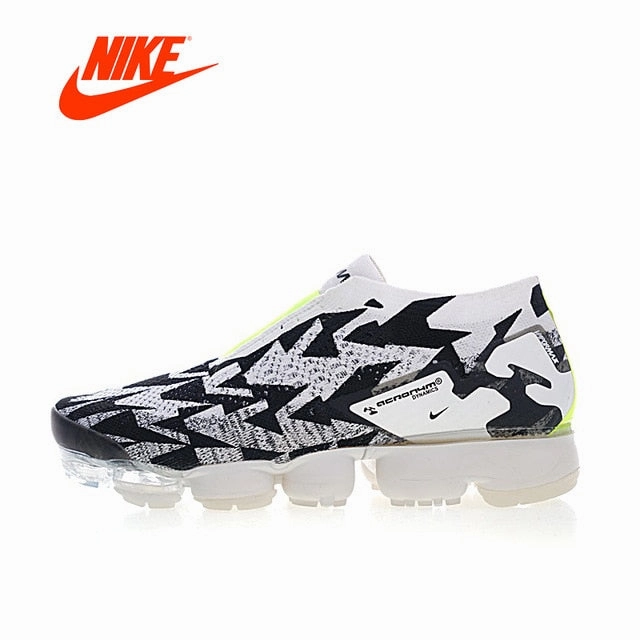 Original New Arrival Authentic Nike Vapormax FK Moc 2 "Acronym" Mens Running Shoes Sports Outdoor Sneakers Gym Shoes AQ0996-007 Asics Gel-resolution X Tennis Shoes