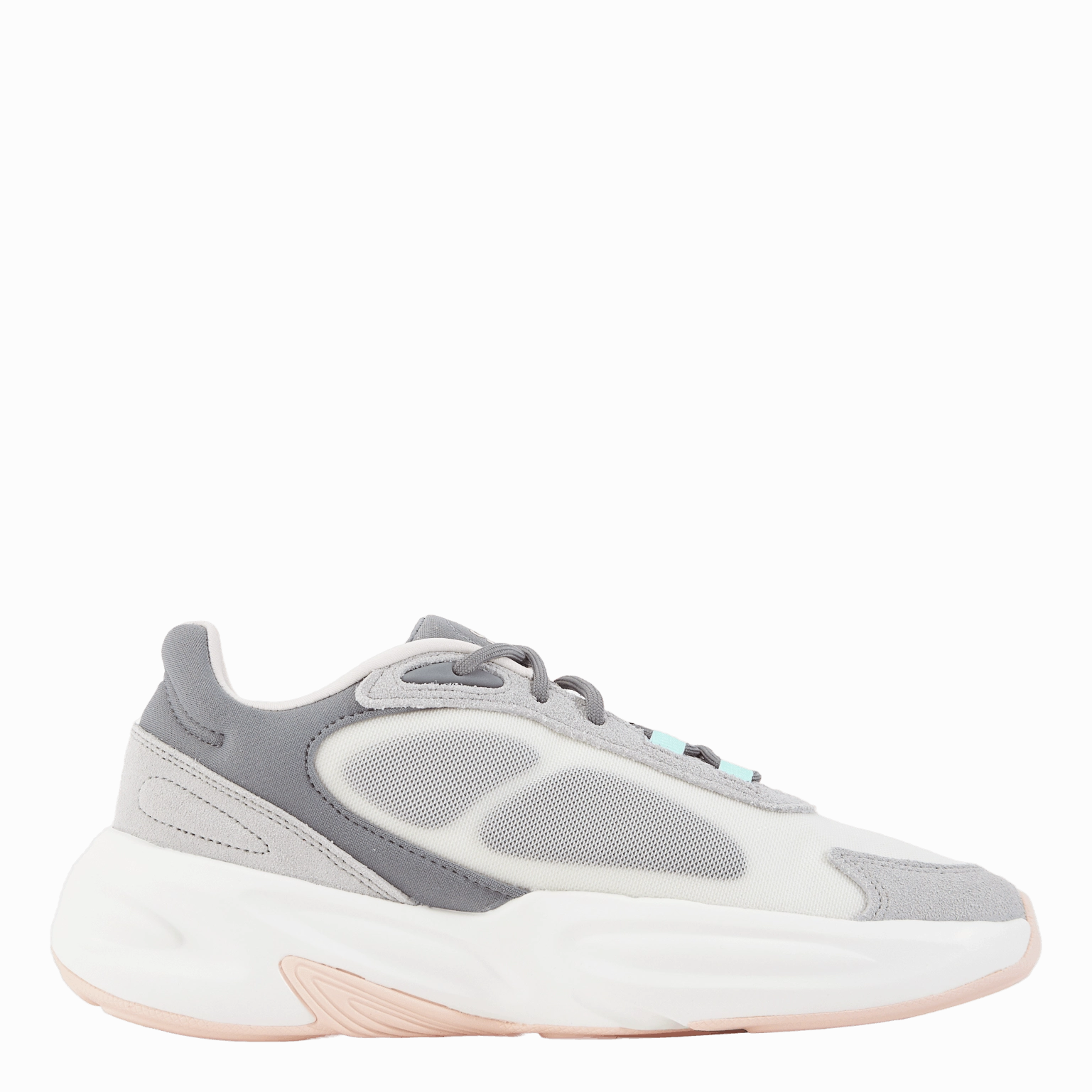 Hyperdunk Basketball Sneakers Ozelle Cloudfoam Lifestyle Running Shoes Core White / Wonder Quartz / Pulse Mint