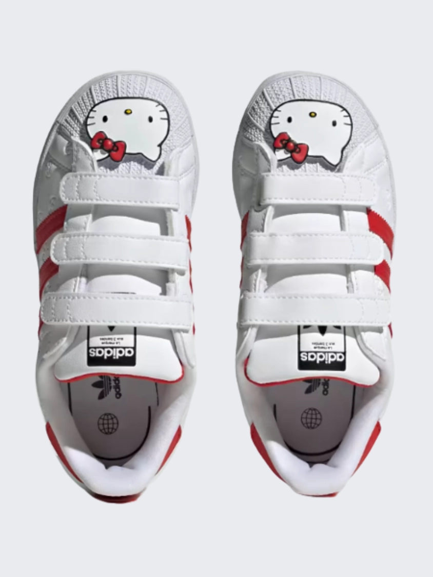 Adidas Hello Kitty Superstar Kids Original Shoes White/Red Adidas Unisex Accuracy 3 Firm Ground Soccer Shoe
