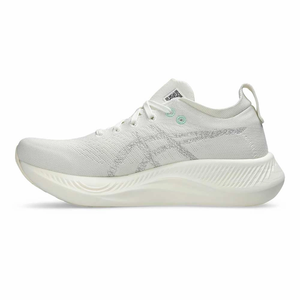 All Gender Nimbus Mirai Running Shoe - White/White - Regular (D) Asics Tokyo Running Shoes