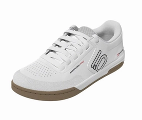 Five Ten Freerider Pro Flat Pedal Shoe - Ftwr White-Core Black-Red Adidas Taekwondo Mei Shoe
