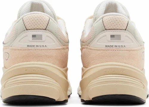 Trail Running Shoes New Balance Womens New Balance Teddy Santis x 990v6 Made in USA 'Vintage Rose'