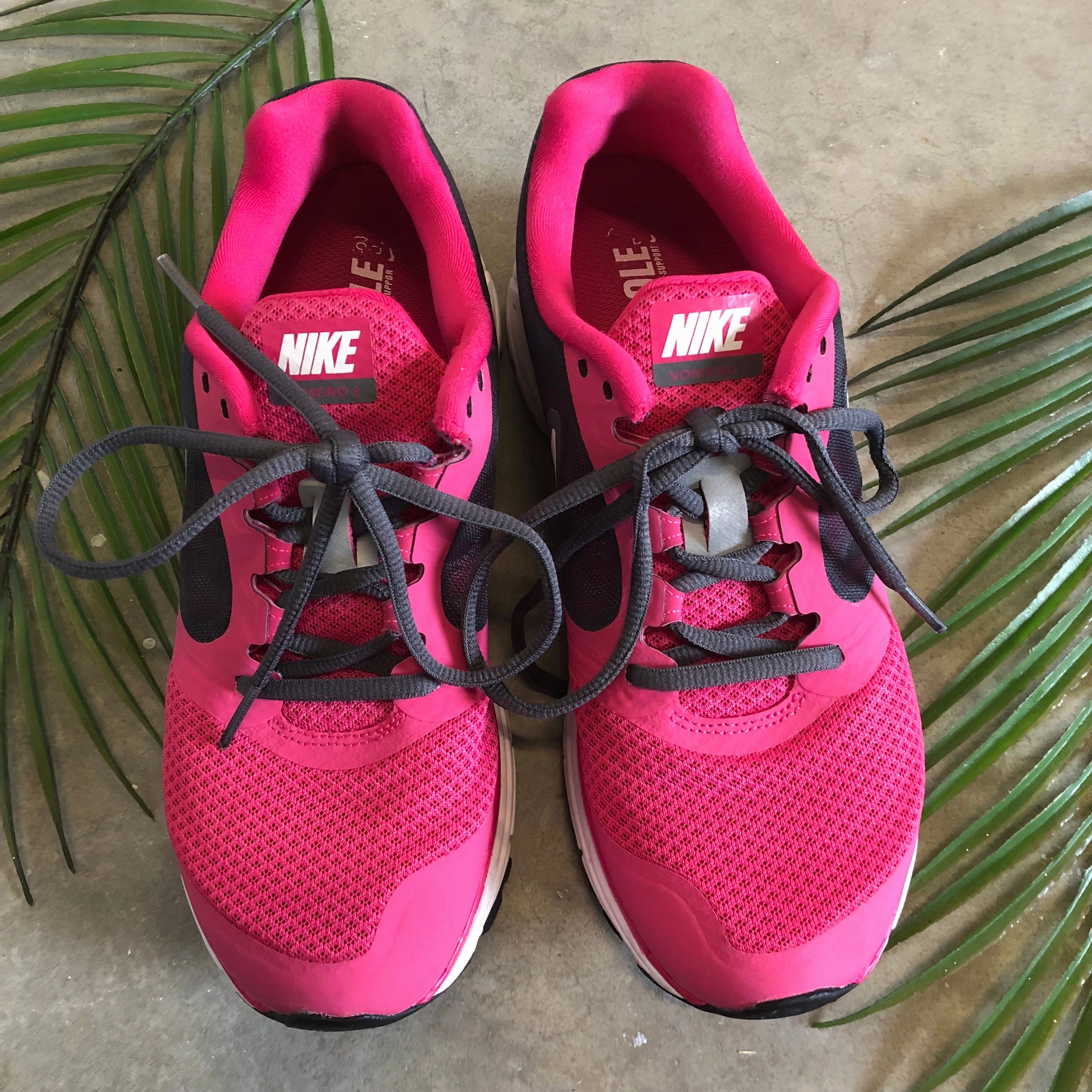 Nike Vomero 8 Running Shoes - Size 7 Asics Ff Turbo Running Shoes