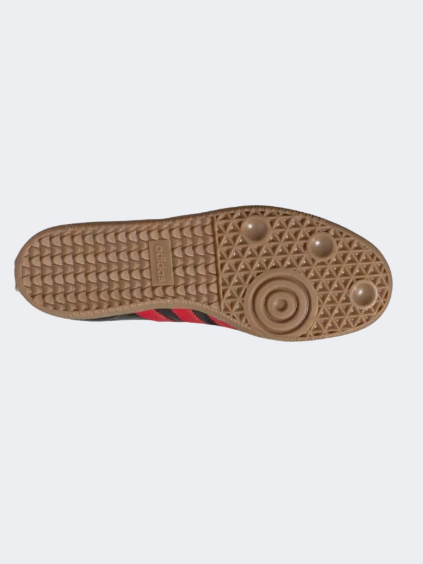 Adidas Hard Shell Shoes Adidas Samba Og Men Original Shoes Carbon/Scarlet/Gum