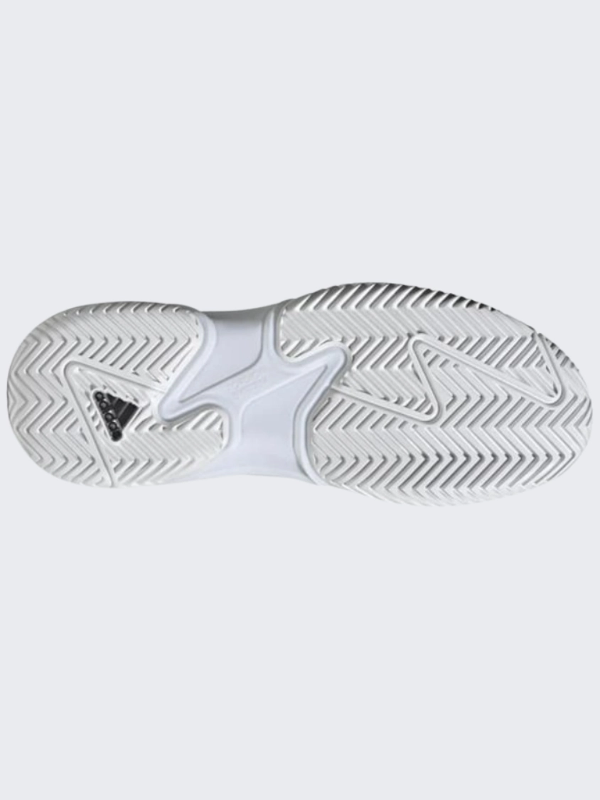 Adidas Barricade 13 Men Tennis Shoes White/Black/Grey Platform Adidas Shoes