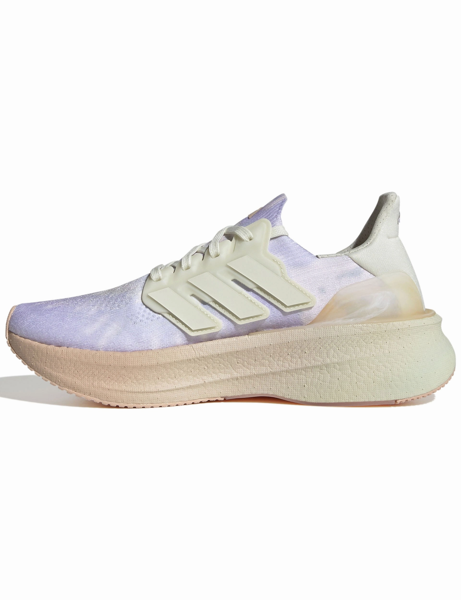 Ultraboost 5 Tie-Dye Shoes - Warm Vanilla/Ivory/Purple Tint Adidas House Shoes