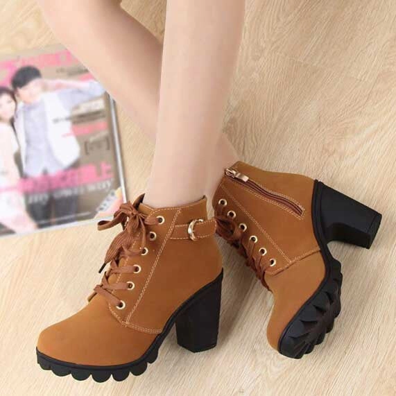 Women Soft Leather Comfortable Motorcycle Boots Above Knee Boots Wide Calf