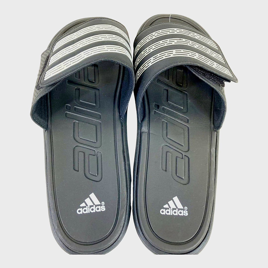 New *Men's Adidas AdiLight Black Sandals (Size 8) Adidas Dame Certified 3 Low Shoes
