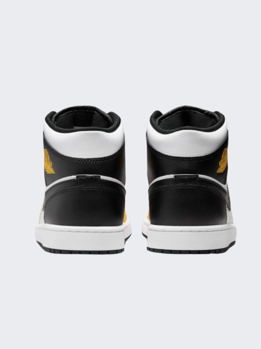 Asic Trail Shoes Nike Air Jordan 1 Men Lifestyle Shoes Yellow/White/Black