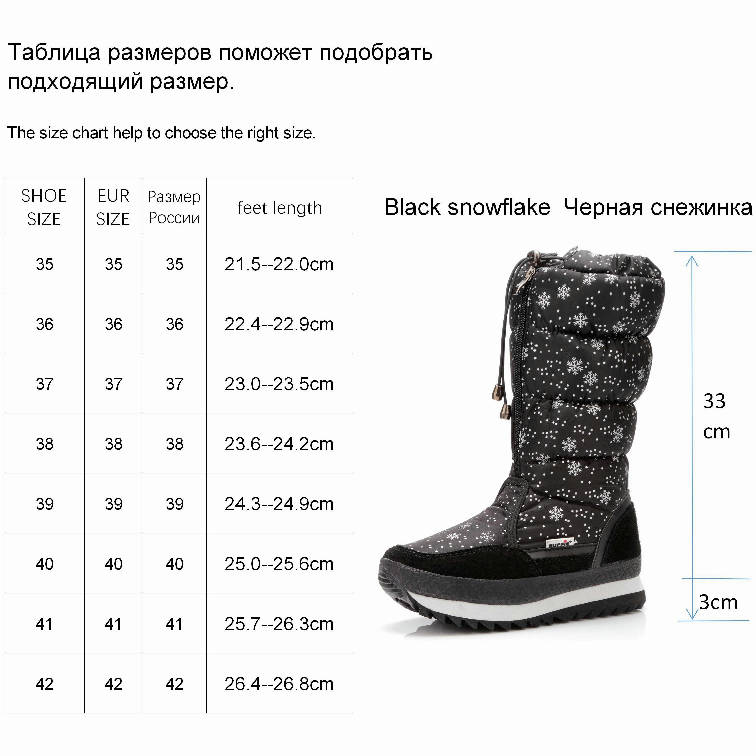 Original Women&#39;s Winter High Boots Snow Lady Booties New Warm Insole Plus Big Size shoes Non-Slip Waterproof Free Shipping Alverstone Waterproof Hiking Shoe