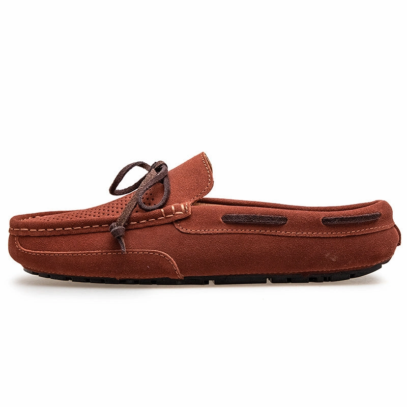 Clogs Shoes Store Men's Lacing Perforated Driving Clogs