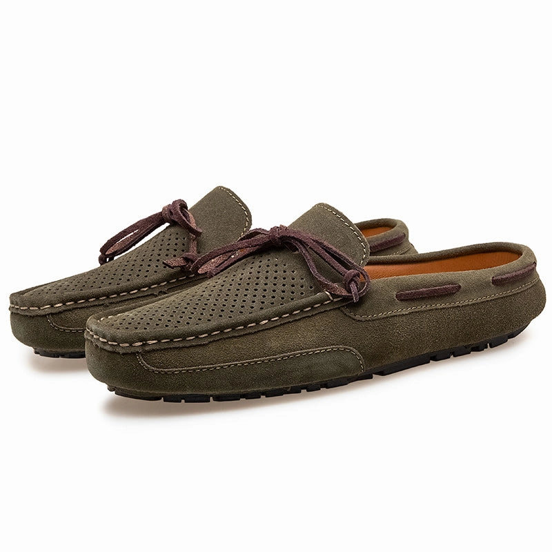 Winners Clogs Men's Lacing Perforated Driving Clogs