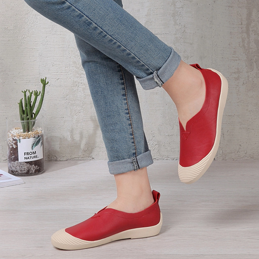 Best Casual Soccer Shoes Pointed Soft Casual Women Flats | Gift Shoes