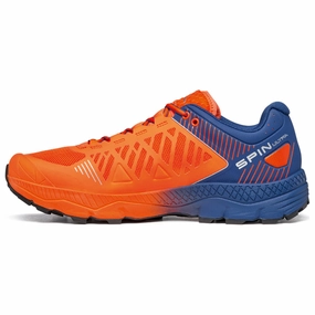 Scarpa Spin Ultra Orange Fluo Trail running shoes - Men Trail Running Shoes For Supinators