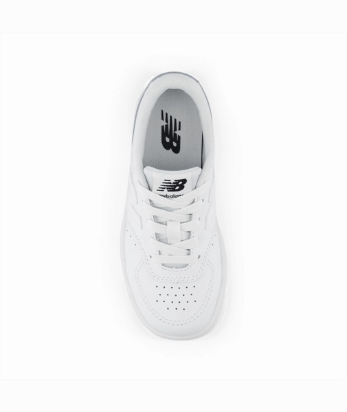 NEW BALANCE KID'S BB 80 TRIPLE WHITE SNEAKER SHOES Response 1.0 New Balance