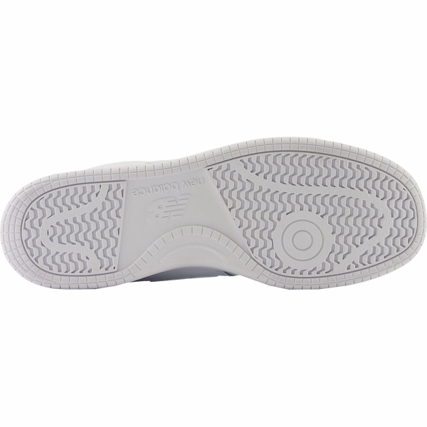 New Balance M1906ad NEW BALANCE KID'S BB 80 TRIPLE WHITE SNEAKER SHOES