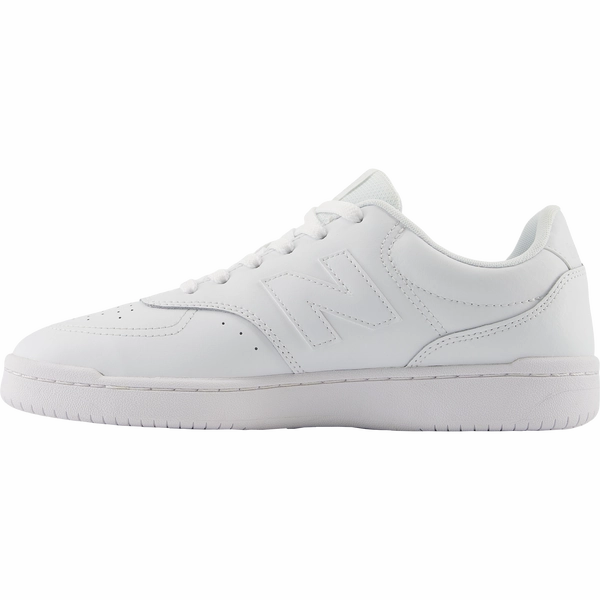 NEW BALANCE KID'S BB 80 TRIPLE WHITE SNEAKER SHOES New Balance Replacement Laces