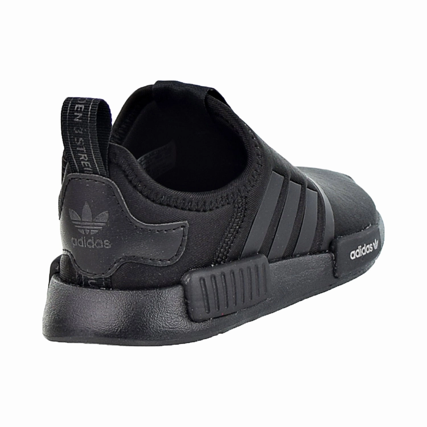Adidas Road Cycling Shoes Adidas NMD 360 I Toddlers' Slip-on Shoes Core Black-Silver Metallic-Cloud White