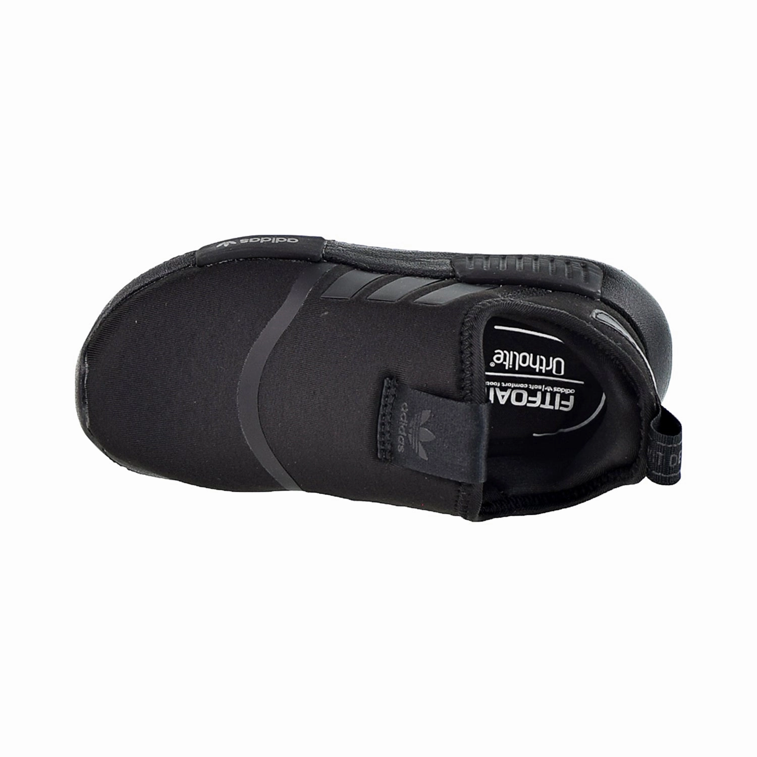 Adidas NMD 360 I Toddlers' Slip-on Shoes Core Black-Silver Metallic-Cloud White Adidas S2g Boa Golf Shoes