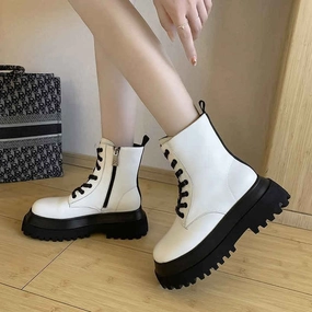      Women's Thick Warm Side Zipper Boots Guide Gear Boots
