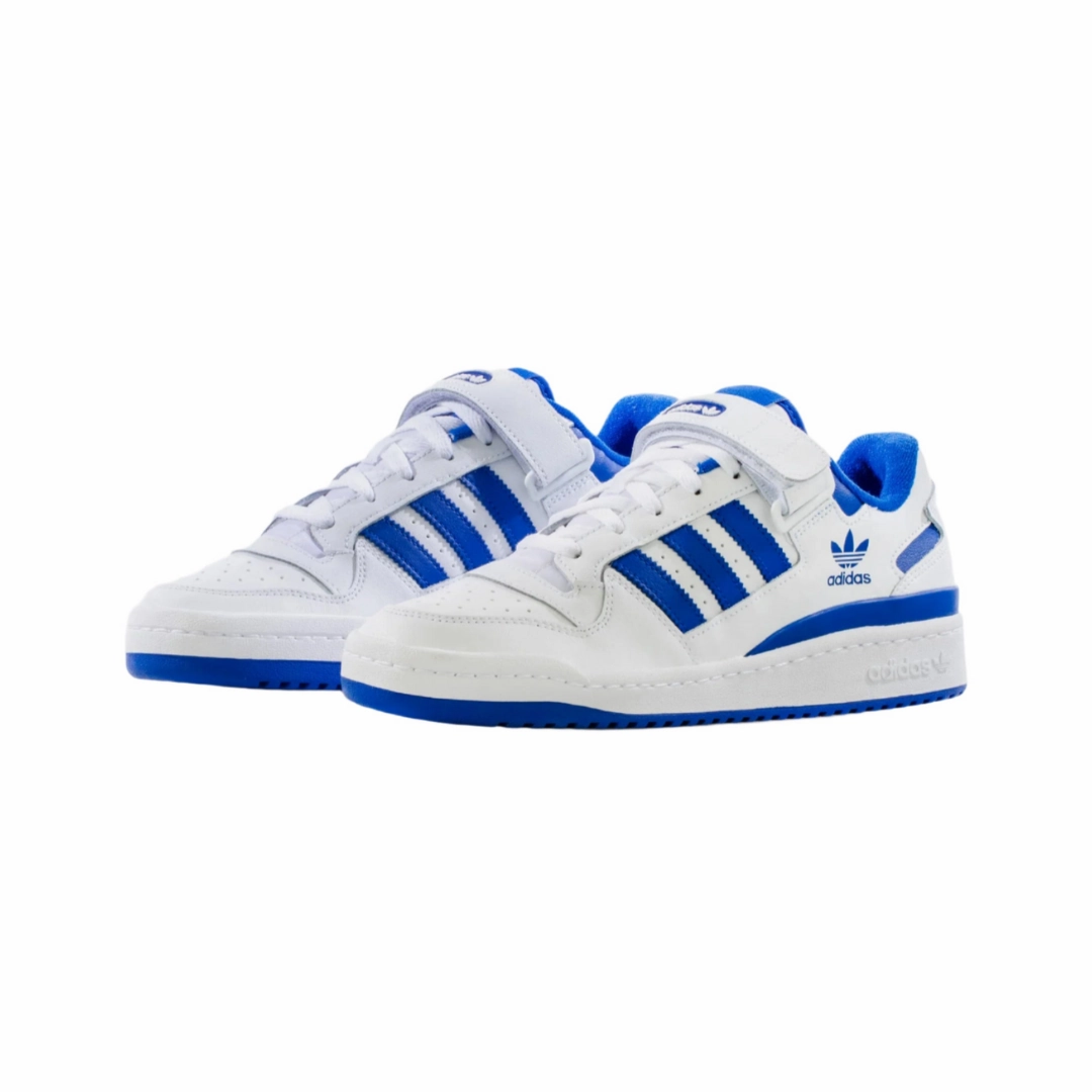 Adidas Forum Low Cloud White - "Blue White" Adidas Smith Tennis Shoes