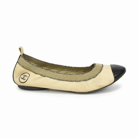 Chanel Elastic Flats - Women's 37 Run Flat Shoes