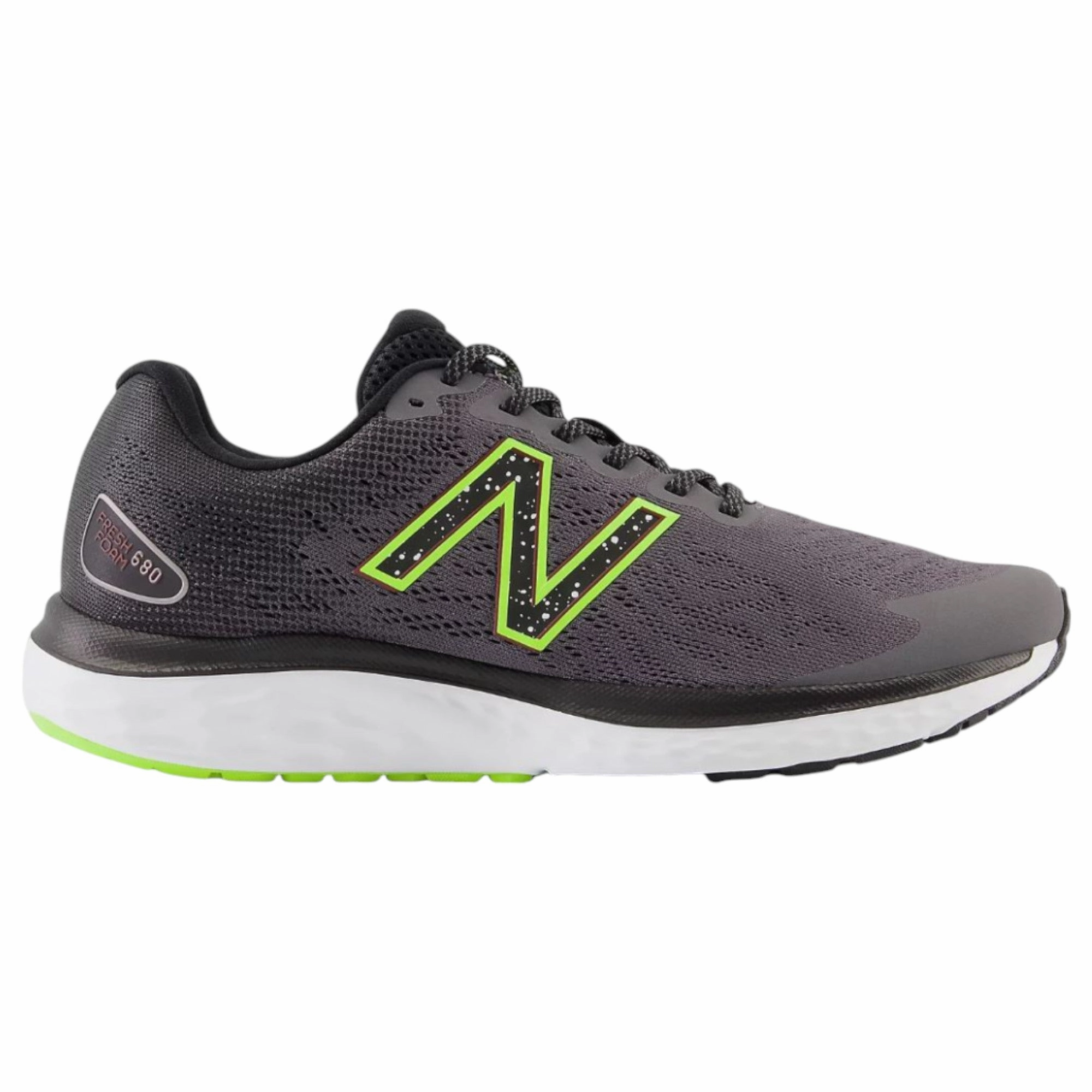 Mens New Balance Fresh Foam 680 Magnet Athletic Running Shoes New Balance Casual