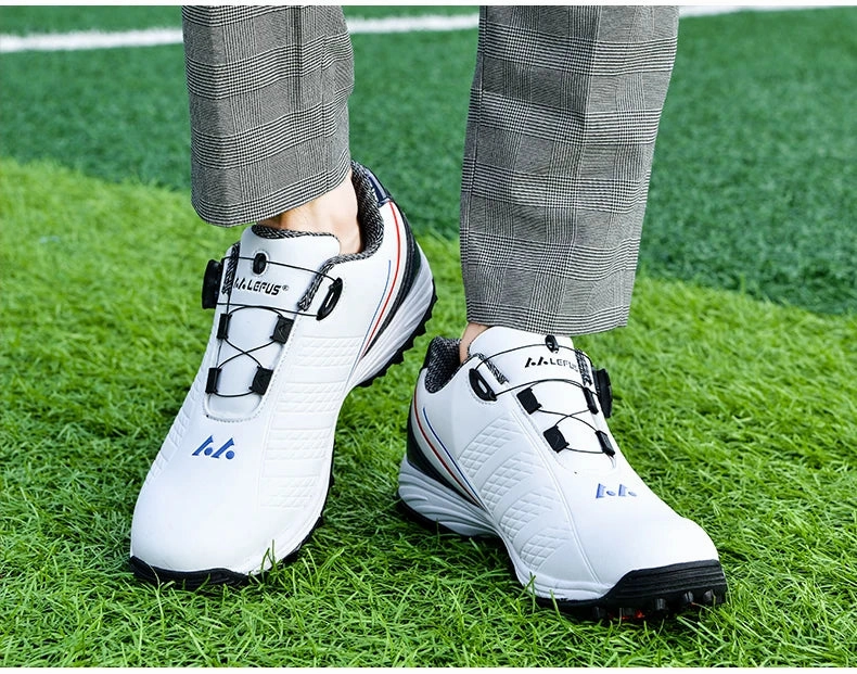 Spikes Waterproof Spikeless Golf High Quality Top Fashion New Spikeless Golf Shoes Men Professional Golf Sneakers for Men Golfers Sport Shoes Luxury Walking Sneakers