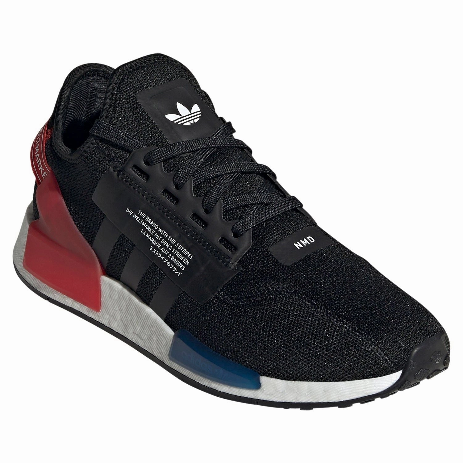 Adidas Running Shoes Cushioning Stability adidas Originals Unisex NMD_R1 V2 Shoes - Black