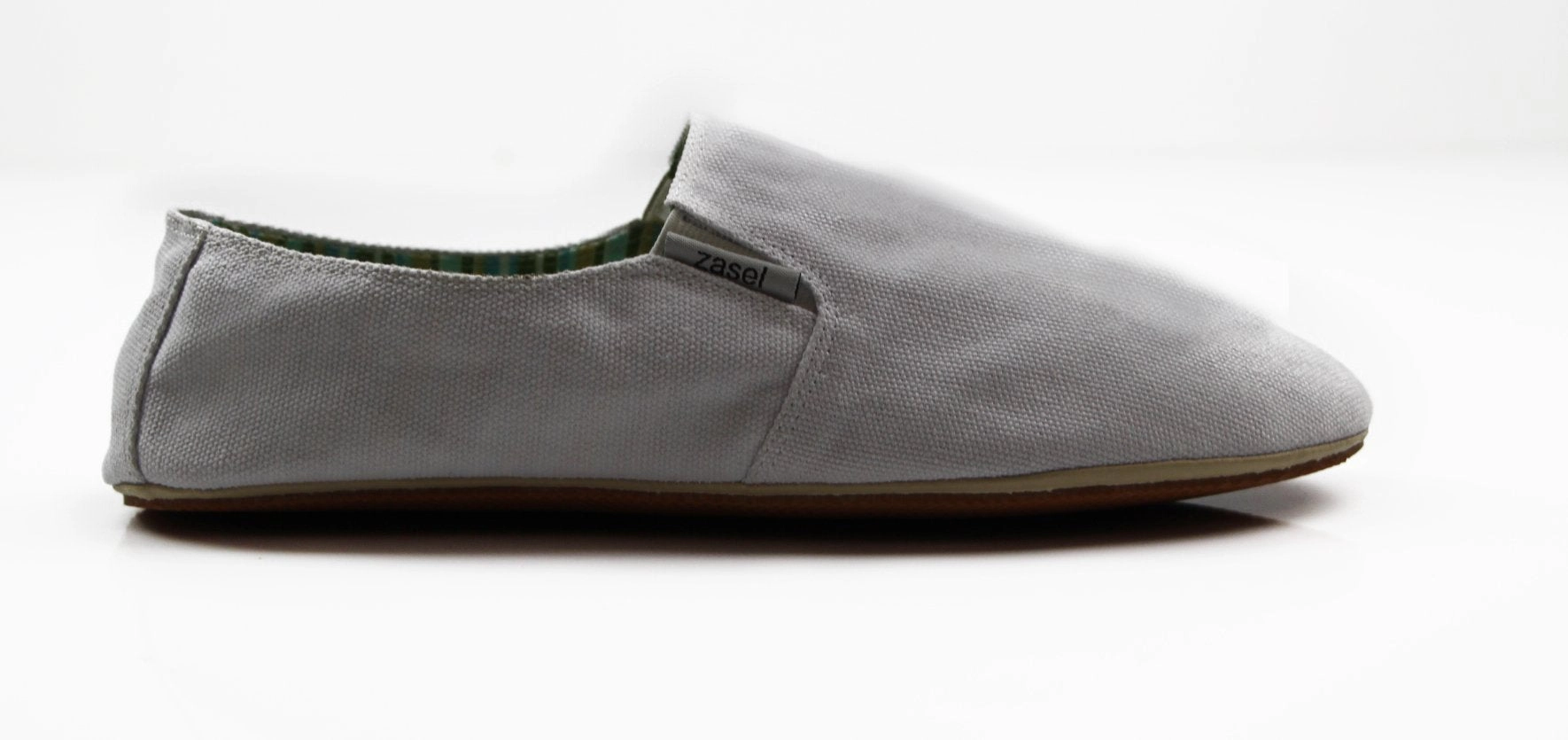 Mens Zasel Day White Canvas Casual Slip On Shoes Casual Beach