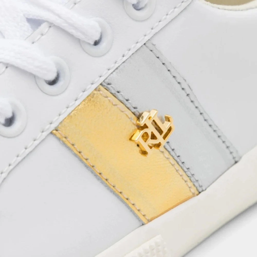 Us Polo Assn Sneakers Ralph Lauren Janson II Leather White Women