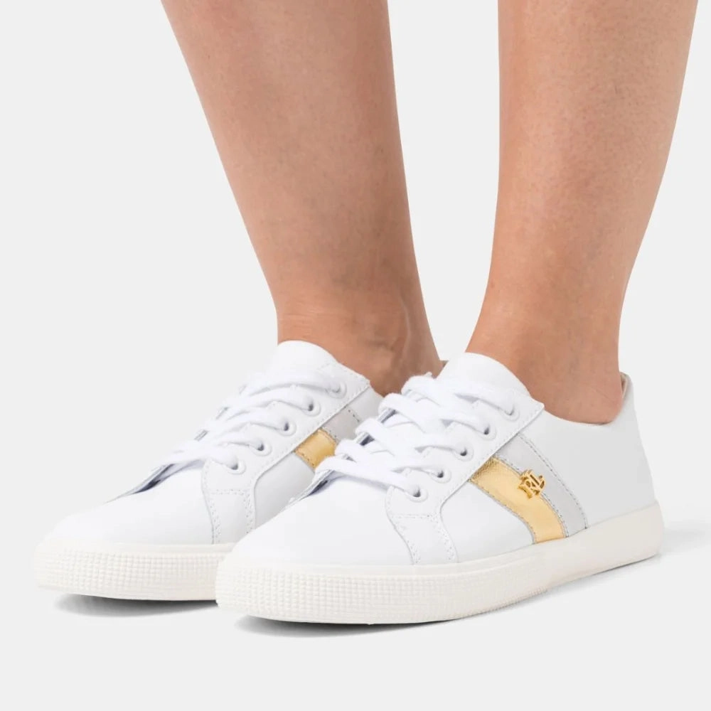 Cynthia Rowley Sneakers Ralph Lauren Janson II Leather White Women