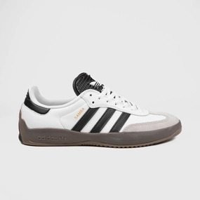 Adidas Skateboarding - Puig Samba Shoes - Footwear White / Core Black / Gum 5 Adidas Extra Wide Shoes