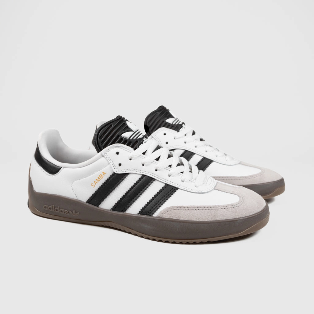 Adidas Outdoor Shoes Adidas Skateboarding - Puig Samba Shoes - Footwear White / Core Black / Gum 5