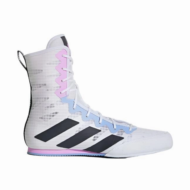 Adidas Adizero Prime X Running Shoes Adidas Box Hog 4 Boxing Shoes Boots - White Grey Lilac
