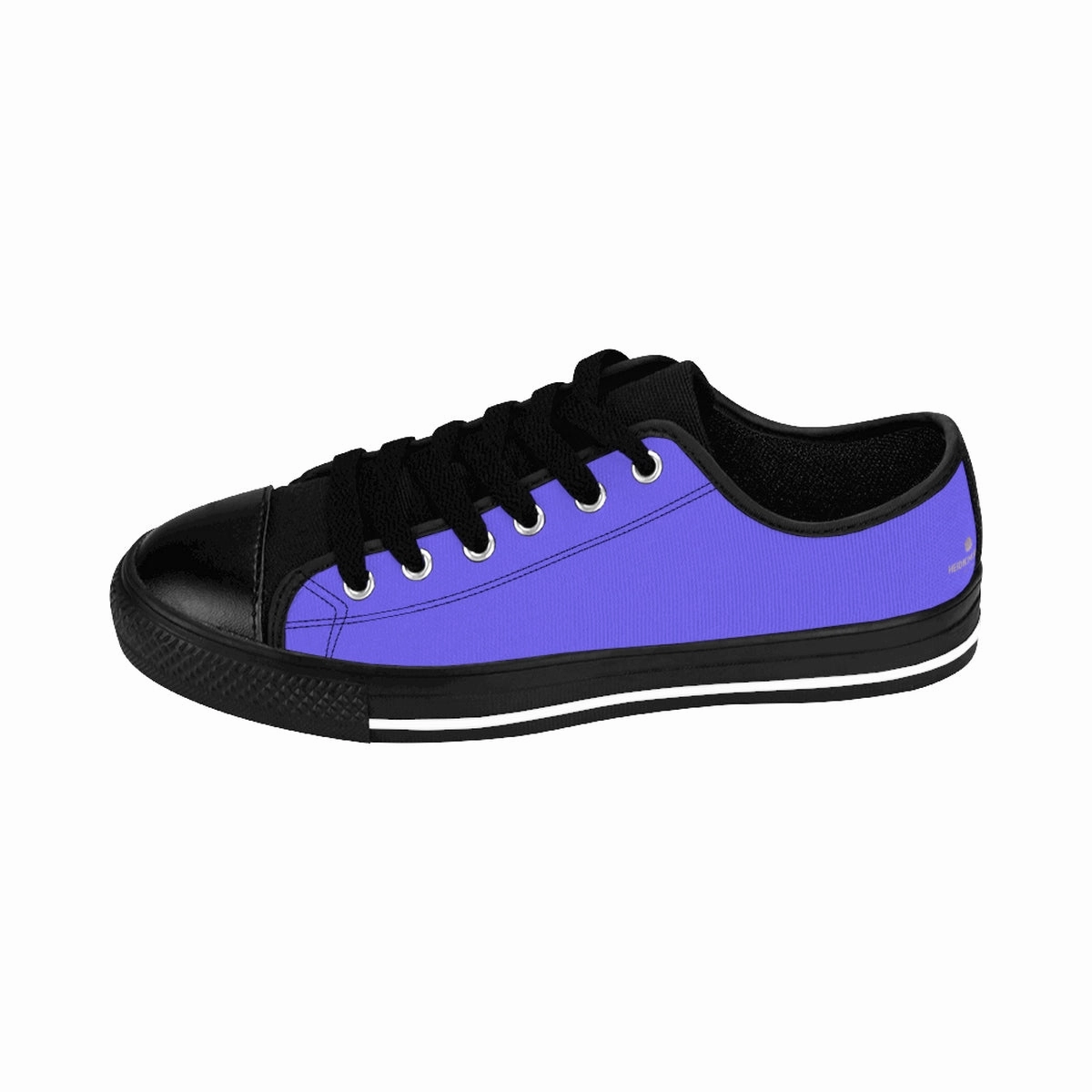 Purple Men's Low Top Sneakers, Violet Solid Color Designer Running Fashion Tennis Shoes Work Boots Waterproof