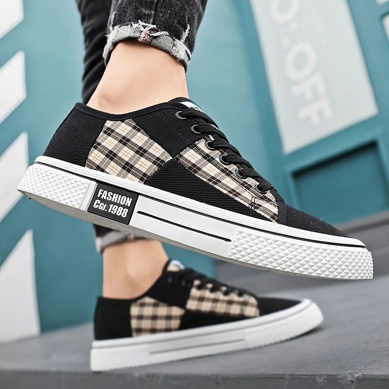 Men's Vintage Skateboard Shoes | Green Red Or Black Open Toe Shoes For Business Casual