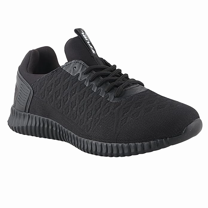 Fuel Sensor Sport Shoes For Men (Black) Steel Toe Safety Clogs