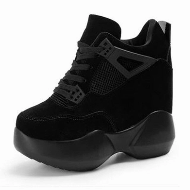 Spring Summer Women's High Shoes Sneakers For The Office